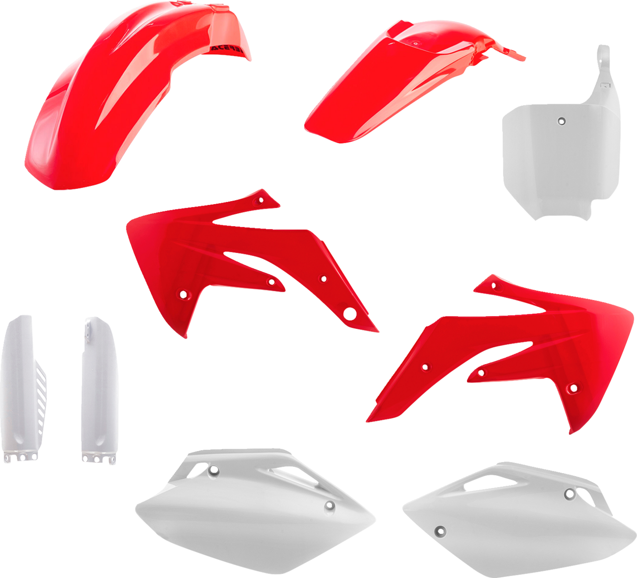 ACERBIS Full Body Kit - '06-'21 OEM Red/White / Honda / CRF '07-'25 1403-3940