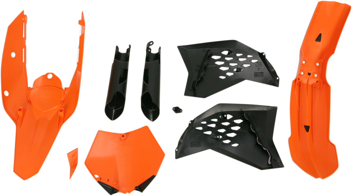 ACERBIS Full Body Kit - '07 OEM Orange/Black / KTM / SX/XC '07-'10 1403-0710