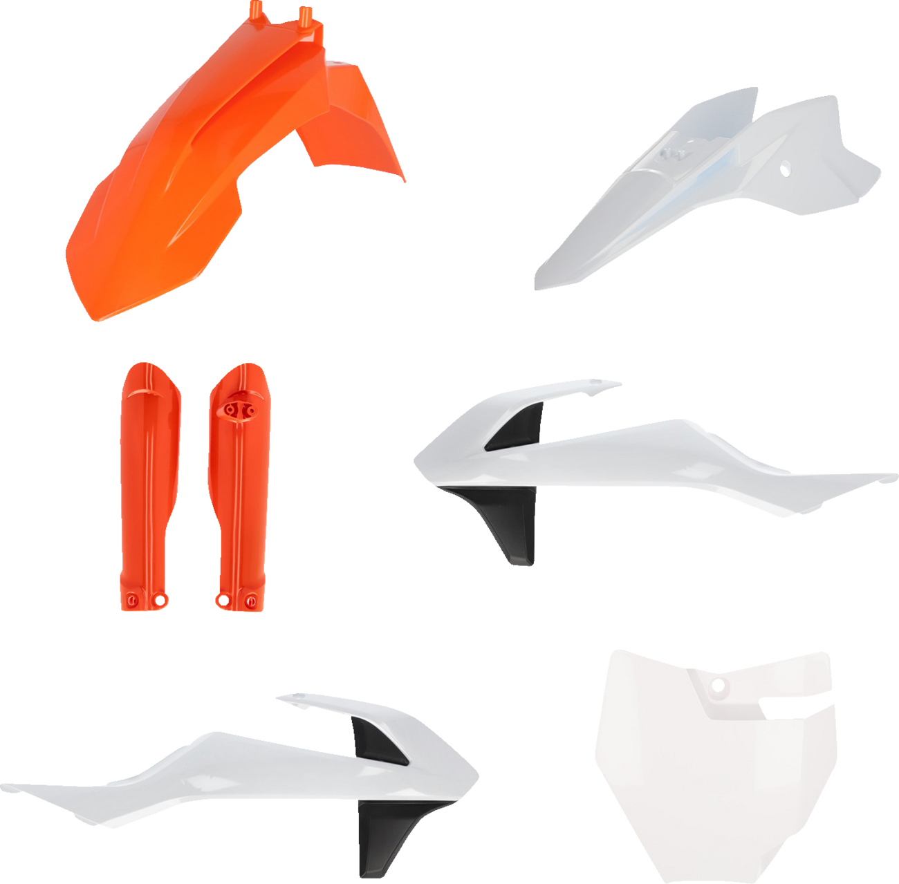 ACERBIS Full Body Kit - '17 OEM Orange/White/Black / Gas Gas | KTM / MC/SX '16-'24 1403-3946