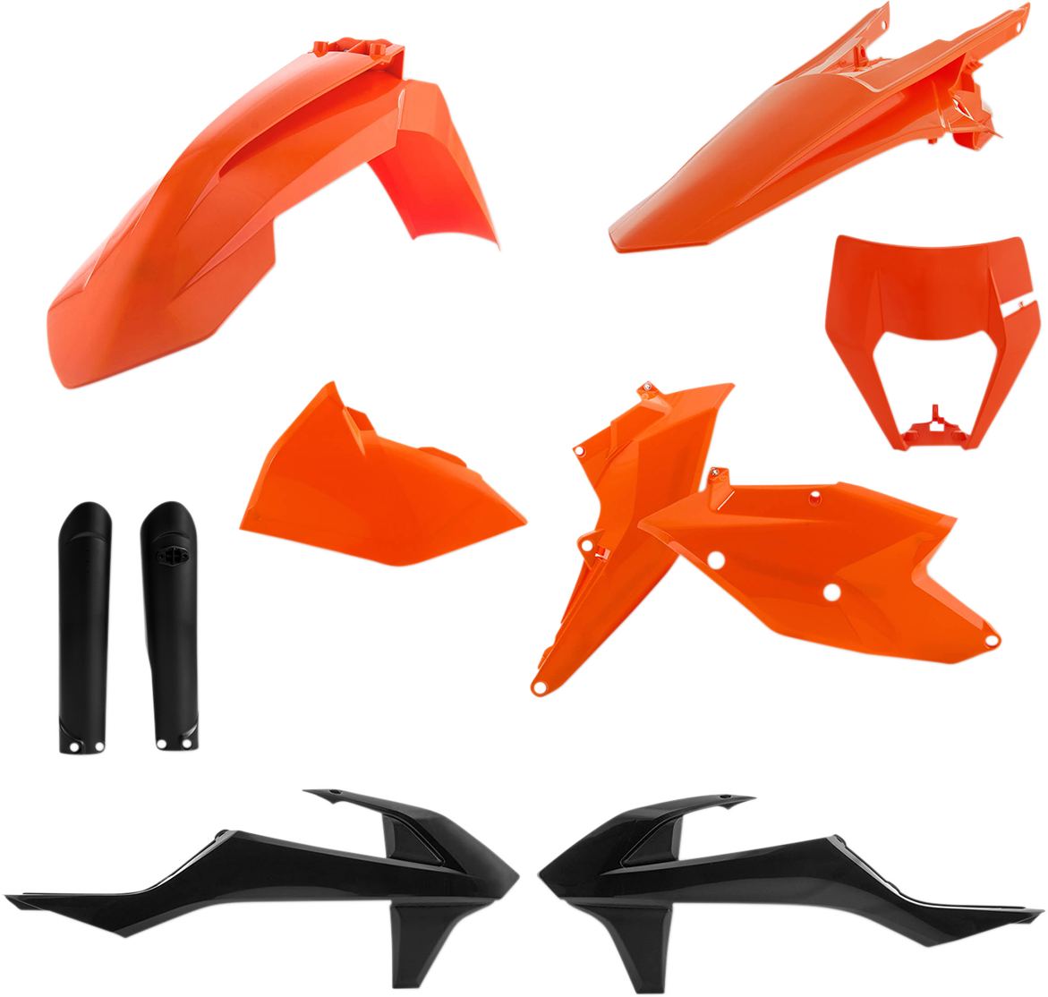 ACERBIS Full Body Kit - '19 OEM Orange/Black / KTM / EX/XC '17-'19 1403-2783