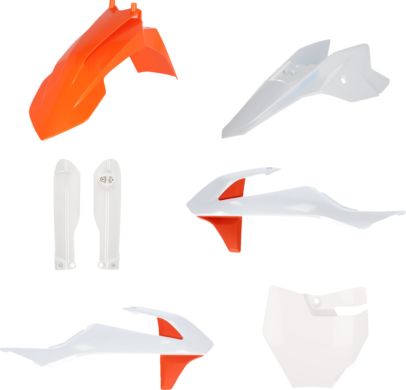 ACERBIS Full Body Kit - '19 OEM Orange/White / Gas Gas | KTM / MC/SX '16-'24 1403-3947