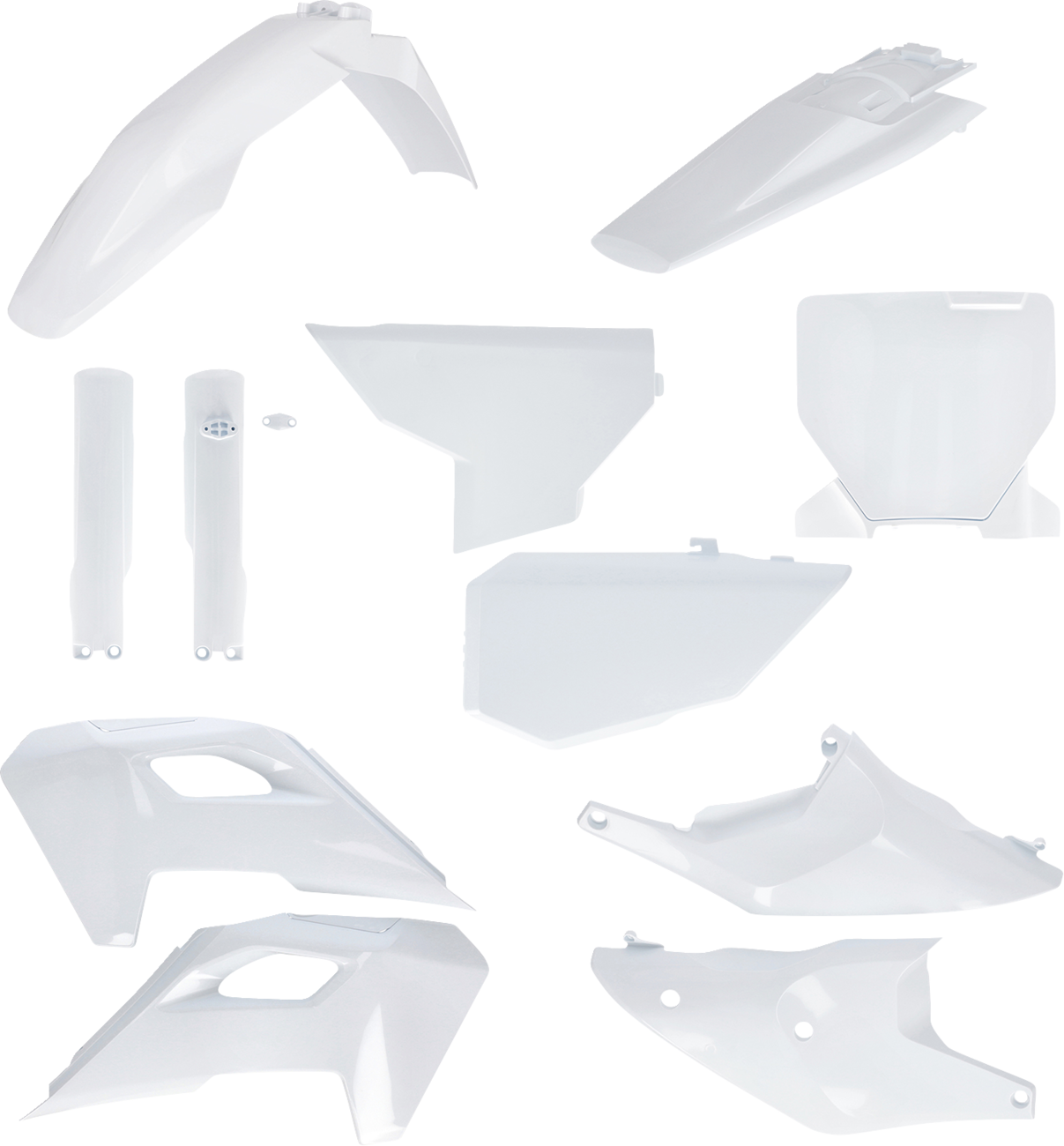 ACERBIS Full Body Kit - '20 OEM White / Husqvarna / FC/FX/TC/TX '23-'24 1403-4415