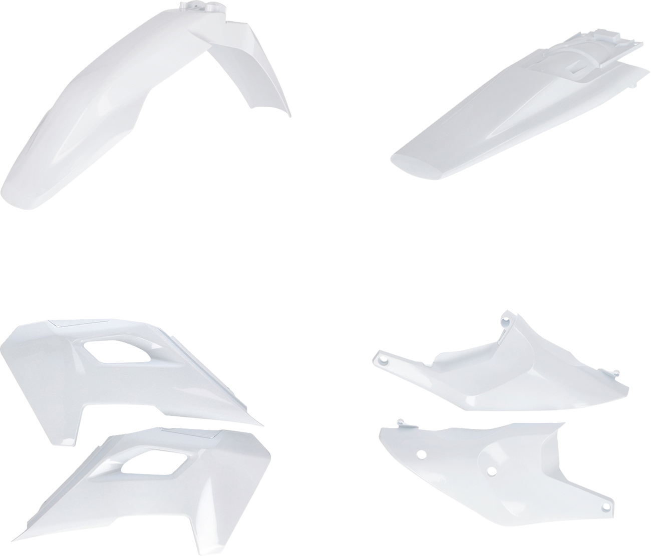 ACERBIS Full Body Kit - '20 OEM White / Husqvarna / FE/TE '24-'25 1403-4402