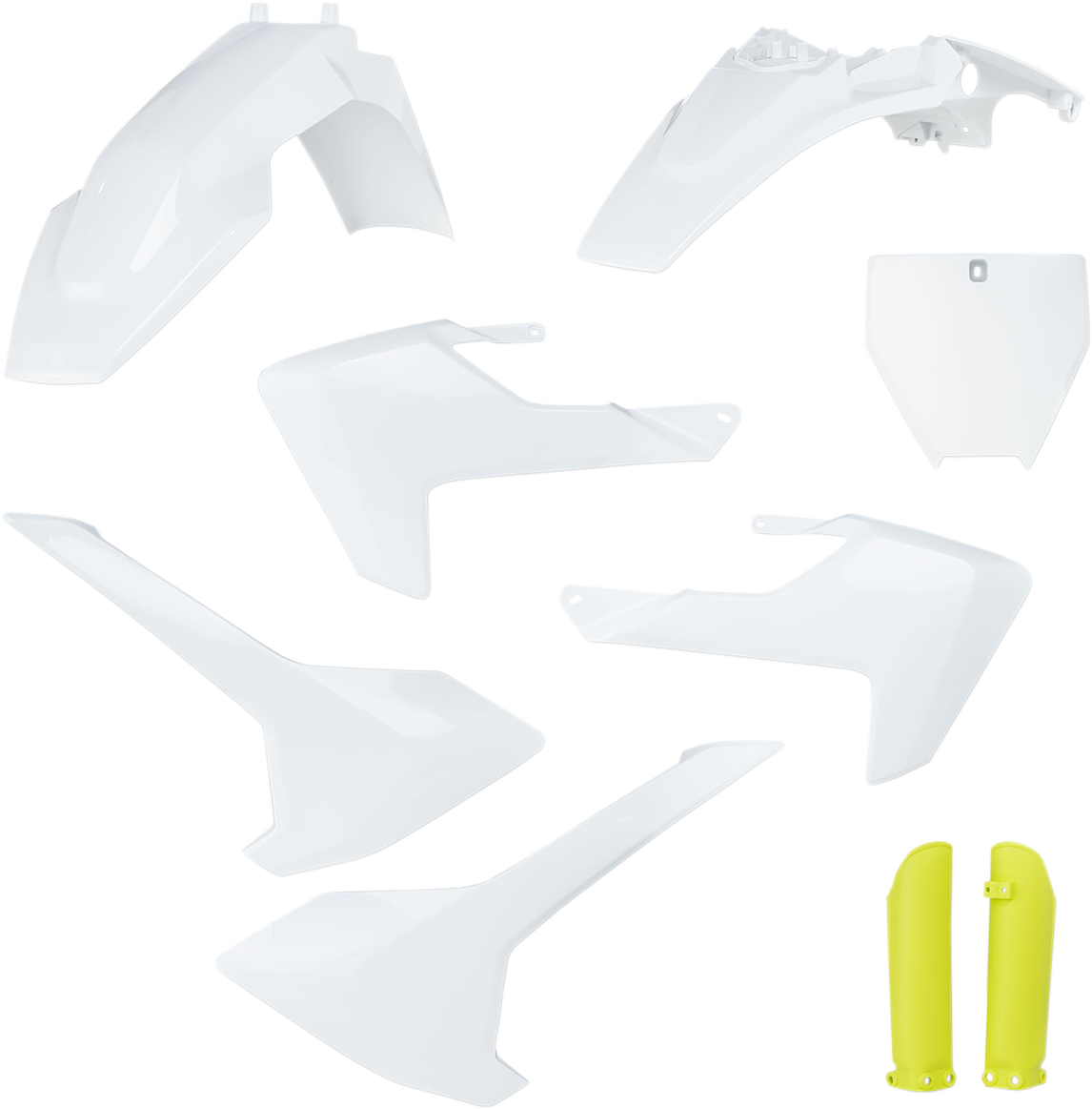 ACERBIS Full Body Kit - '20 OEM White/Yellow / Husqvarna / TC '17-'23 1403-3118