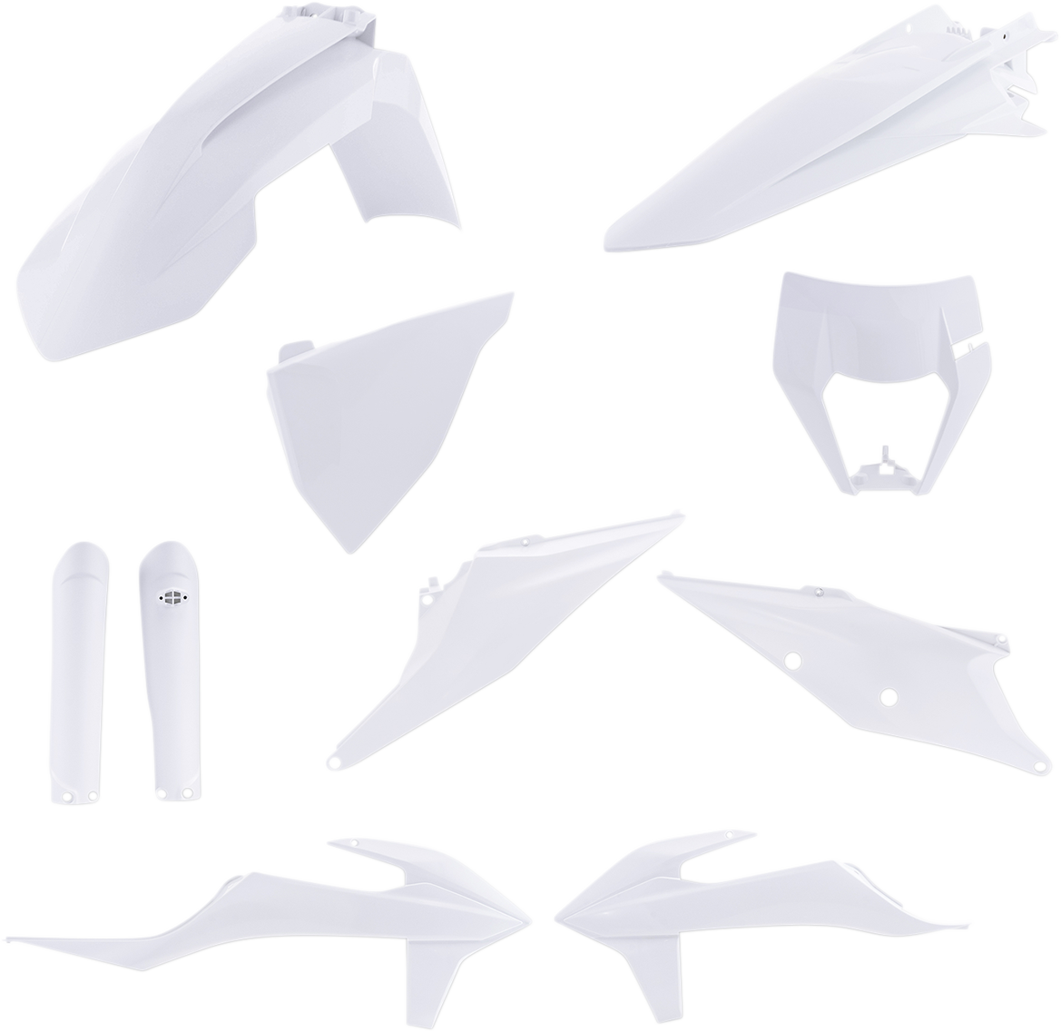 ACERBIS Full Body Kit - '20 White / KTM / EX/XC '20-'23 1403-3126