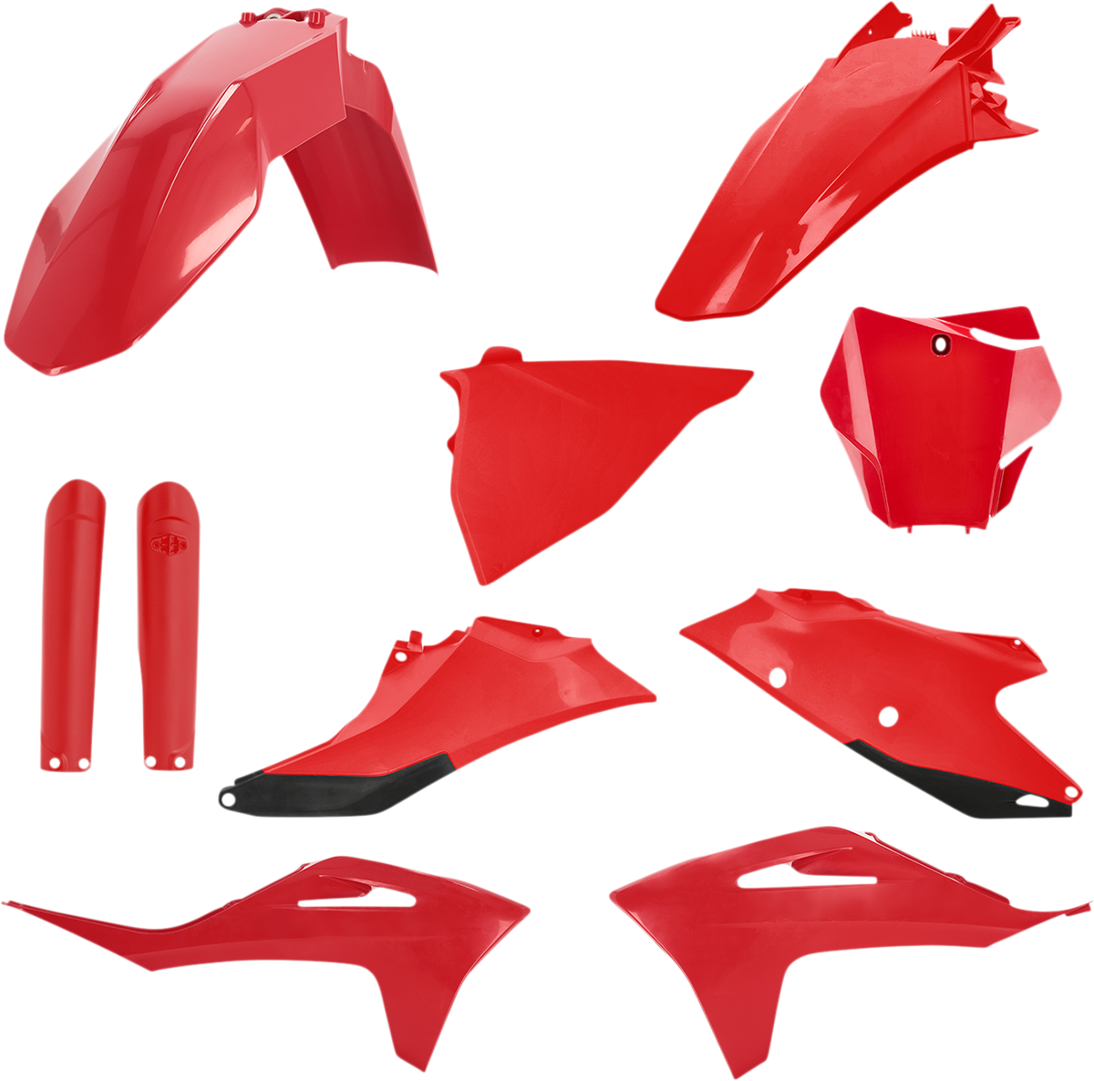 ACERBIS Full Body Kit - '21-'22 OEM Red/Black / Gas Gas / EX/MC '21-'23 1403-3356