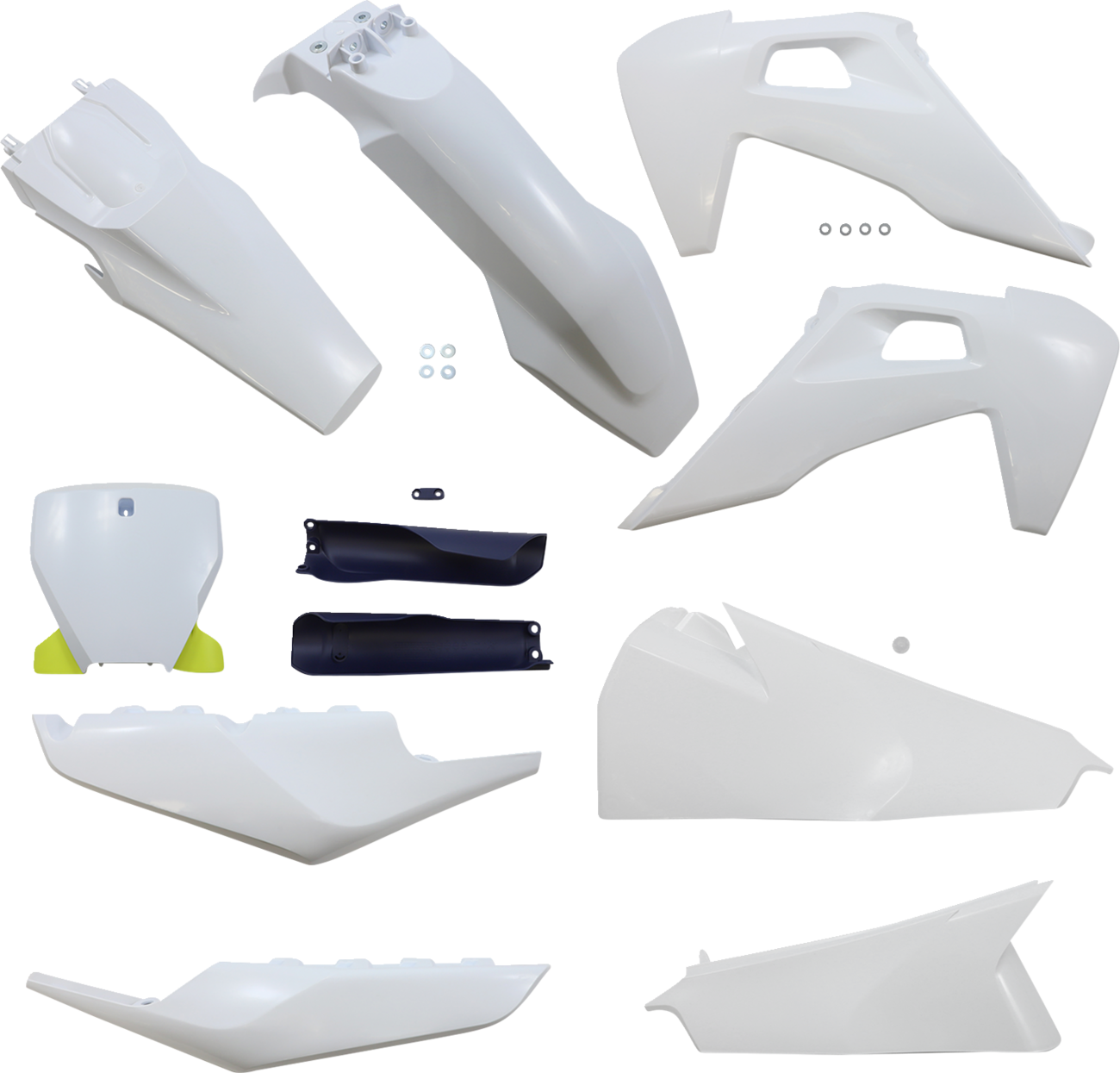ACERBIS Full Body Kit - '22 OEM White/Black/Yellow / Husqvarna '19-'22 1403-3584