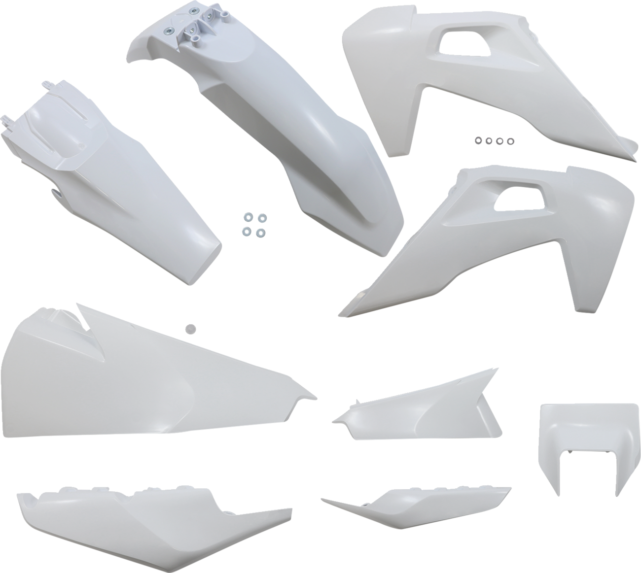 ACERBIS Full Body Kit - '22 OEM White / KTM / EX/XC '20-'23 1403-3588