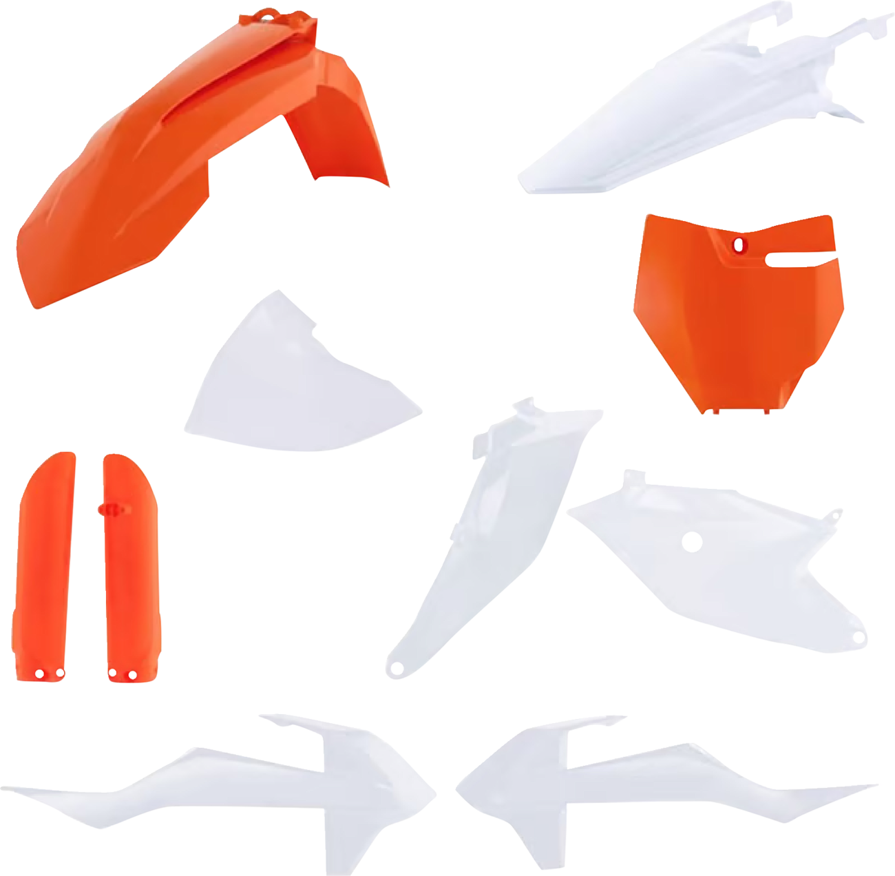 ACERBIS Full Body Kit - '23-'24 OEM KTM Orange/White / KTM | Gas Gas / SX/MC '18-'24 1403-4061