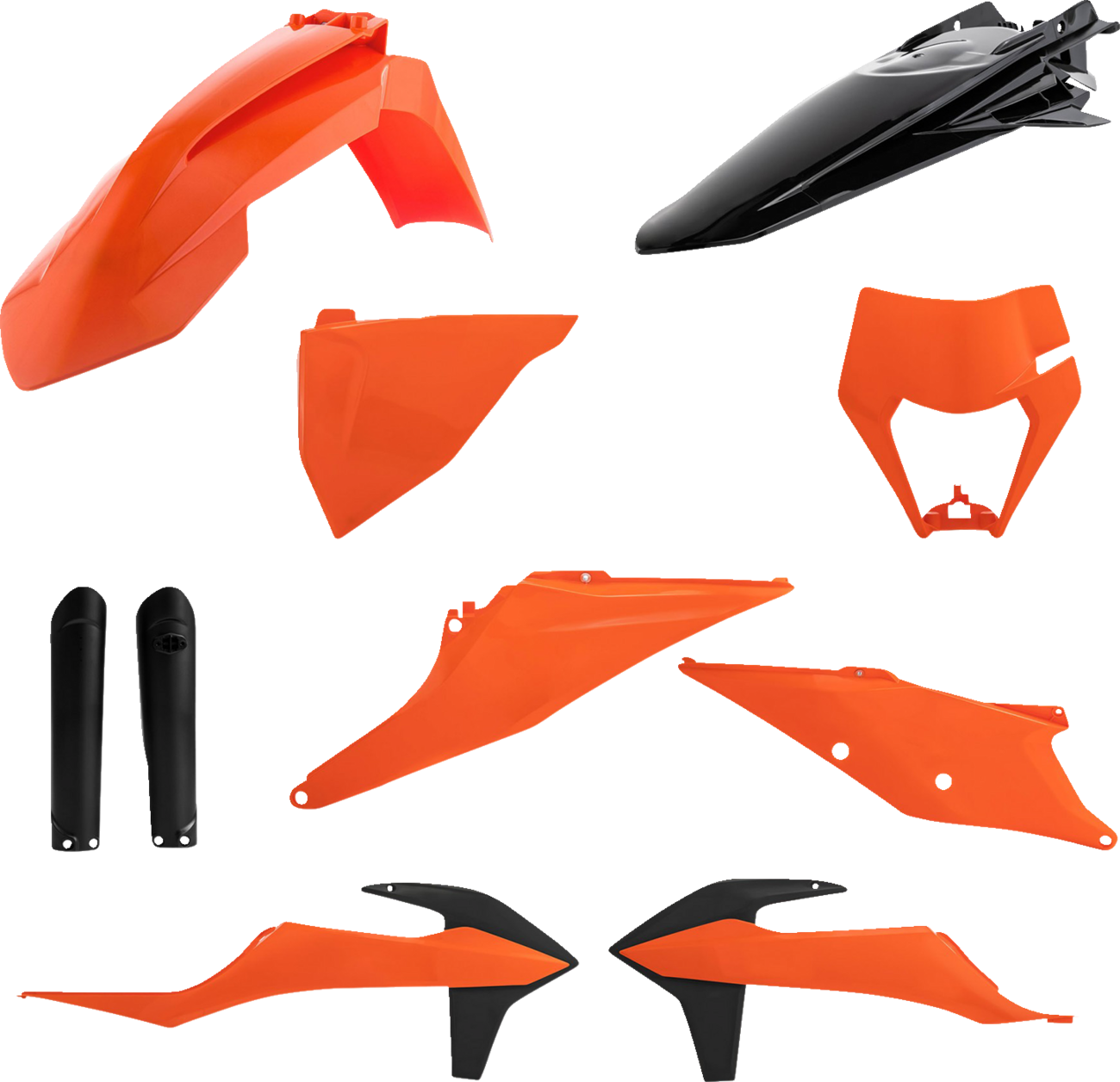 ACERBIS Full Body Kit - '23 OEM Orange/Black / KTM / EX/XC '20-'23 1403-4065