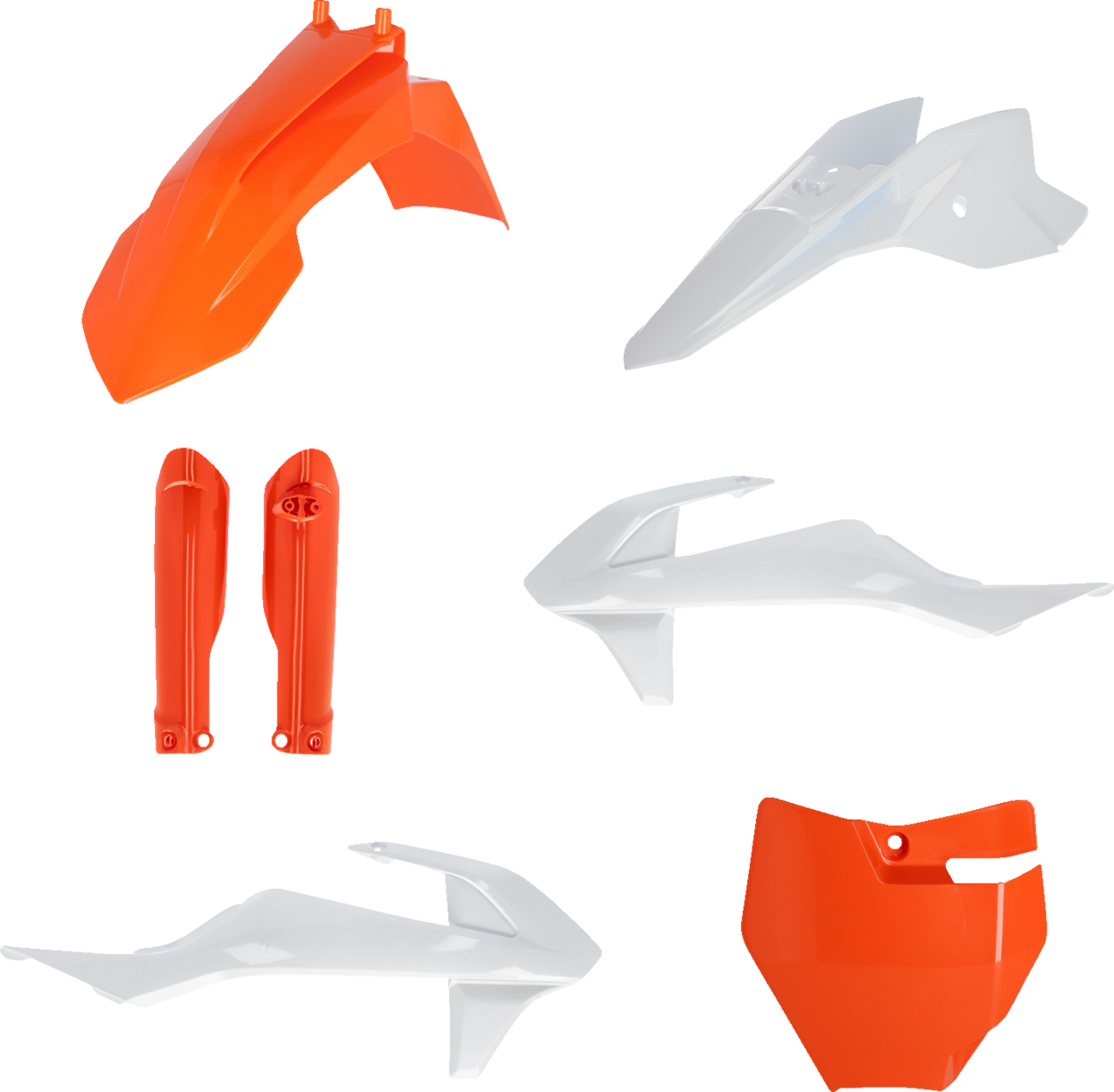 ACERBIS Full Body Kit - '23 OEM Orange/White / Gas Gas | KTM / MC/SX '16-'24 1403-3949