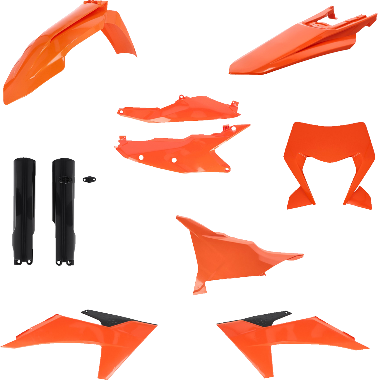 ACERBIS Full Body Kit - '25 OEM Orange/Black / KTM / EX/XC/XW '24-'25 1403-4440
