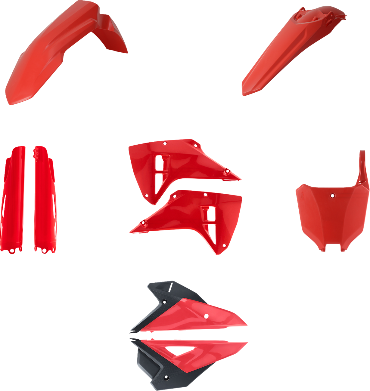 ACERBIS Full Body Kit - '25 OEM Red/Black / Honda / CRF '25 1403-4468