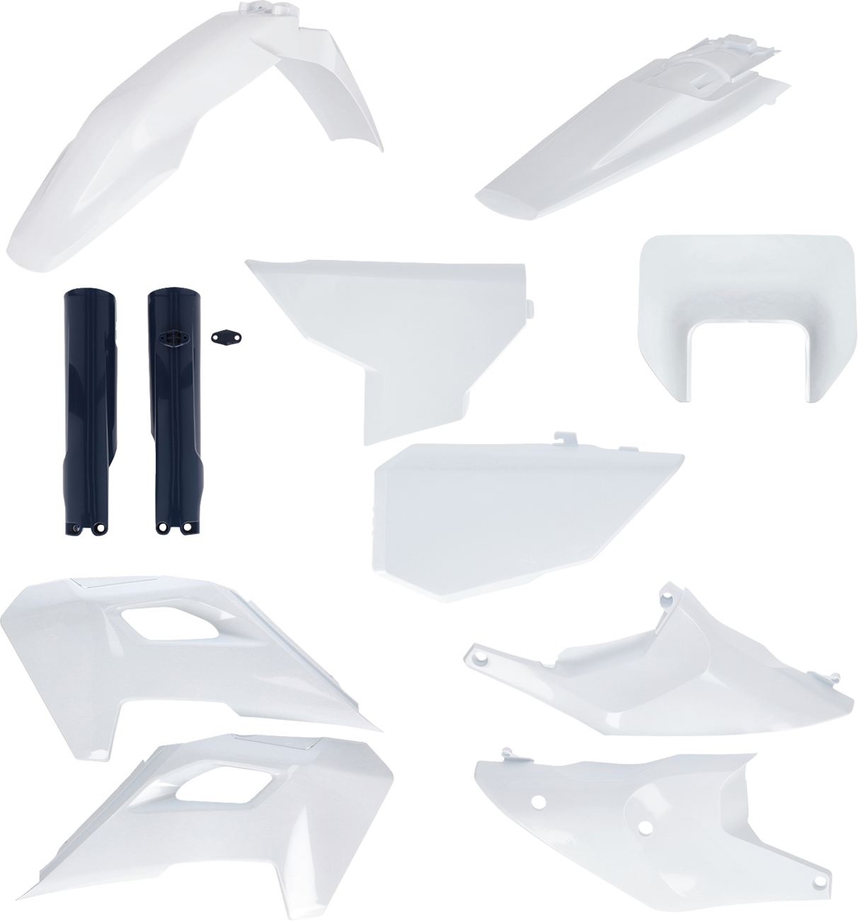 ACERBIS Full Body Kit - '25 OEM White/Black / Husqvarna / FE/TE '24-'25 1403-4421
