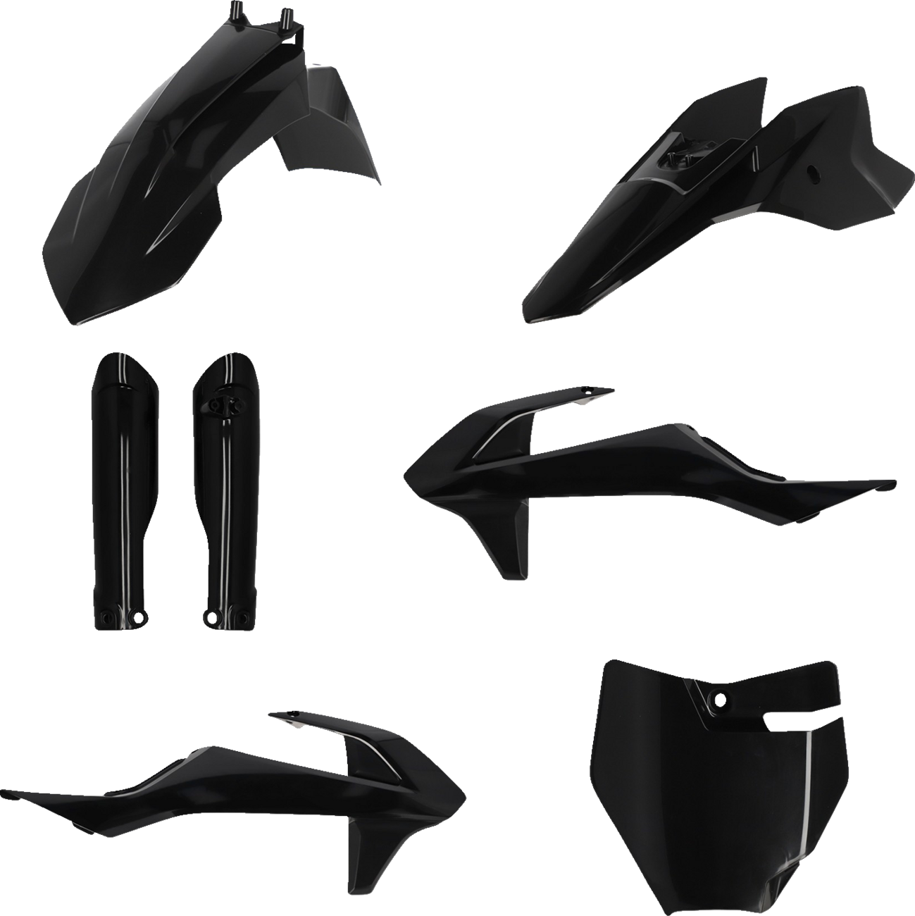 ACERBIS Full Body Kit - Black / Gas Gas | KTM / MC/SX '16-'24 1403-3943
