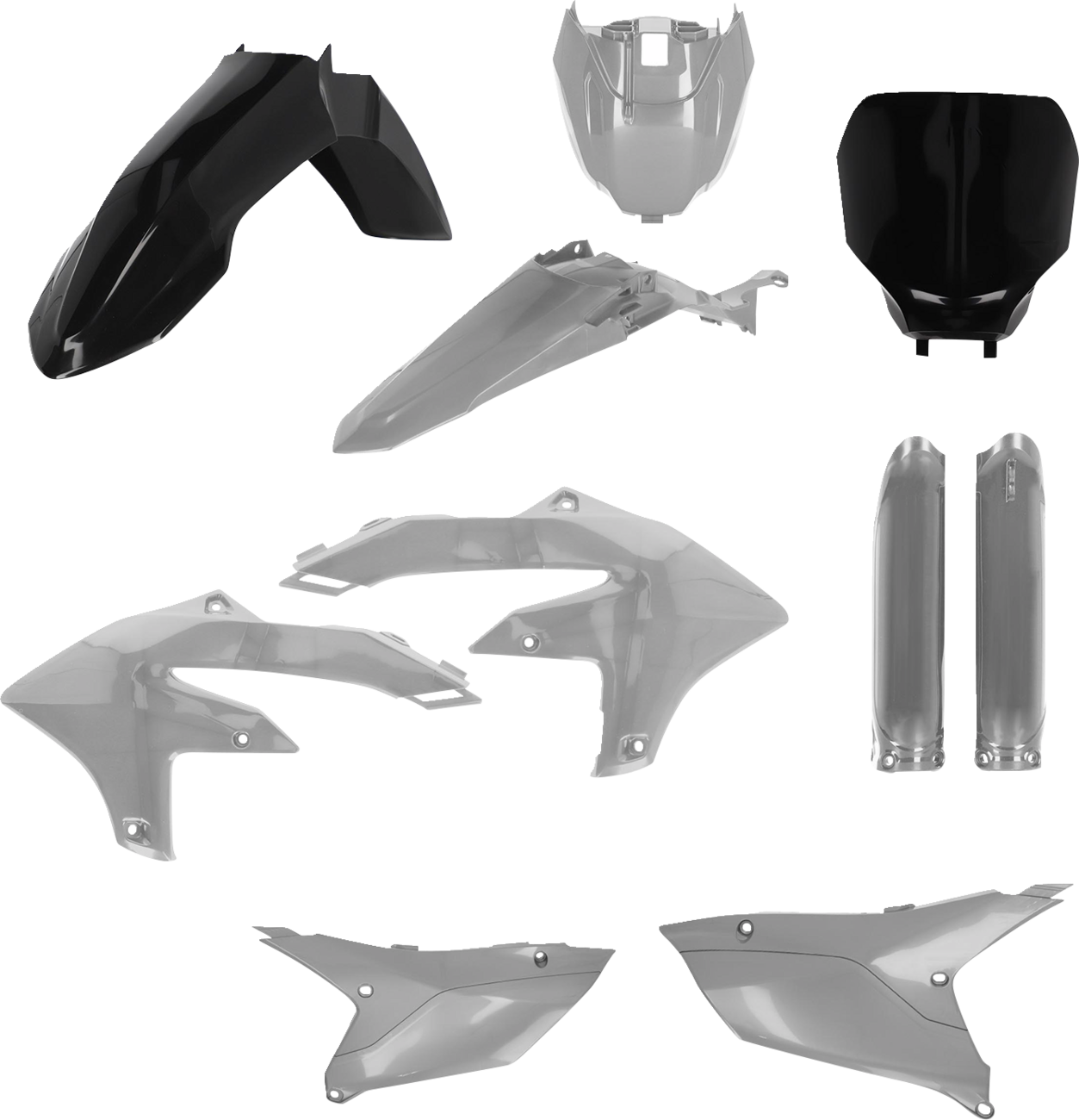 ACERBIS Full Body Kit - Black/Gray / Yamaha / YZ '23-'25 1403-4122