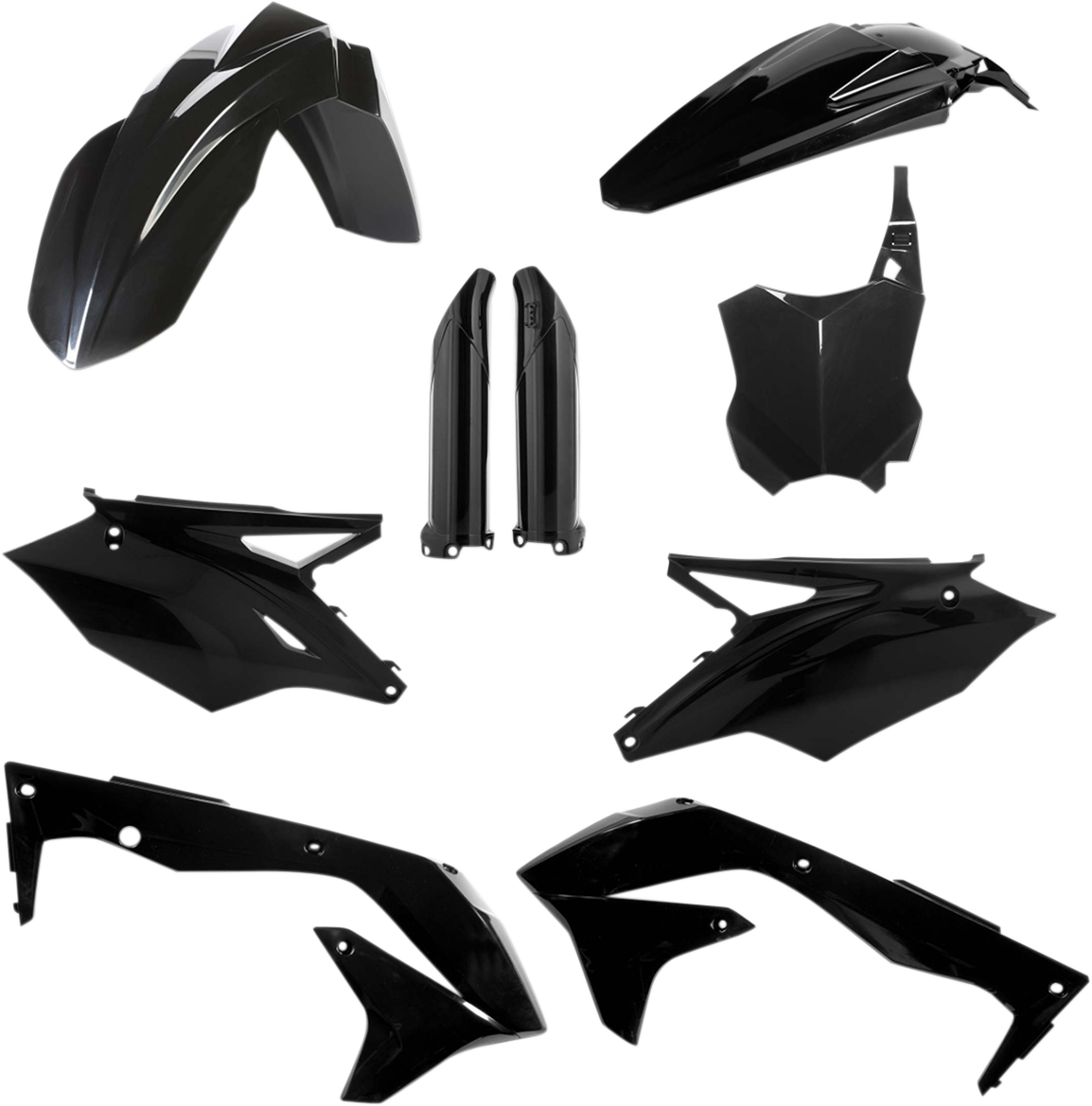 ACERBIS Full Body Kit - Black / Kawasaki / KX '18 1403-2484