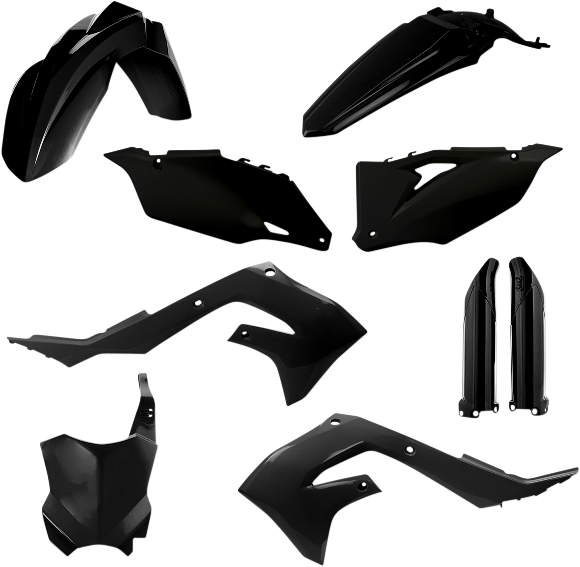 ACERBIS Full Body Kit - Black / Kawasaki / KX '19-'24 1403-2761