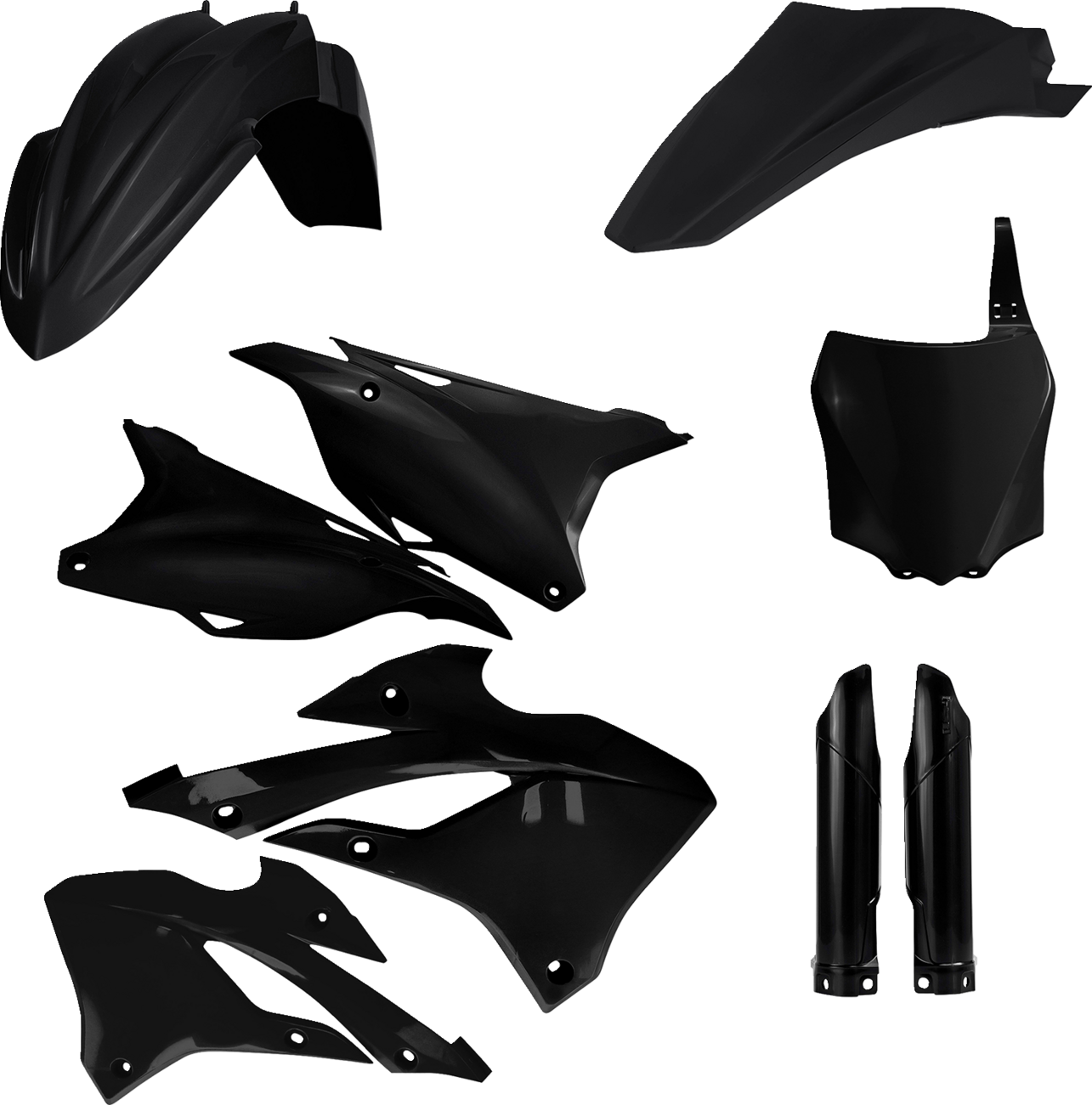 ACERBIS Full Body Kit - Black / Kawasaki / KX '22-'25 1403-3570