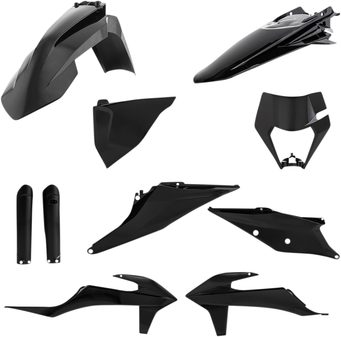 ACERBIS Full Body Kit - Black / KTM / EX/XC '20-'23 1403-3127