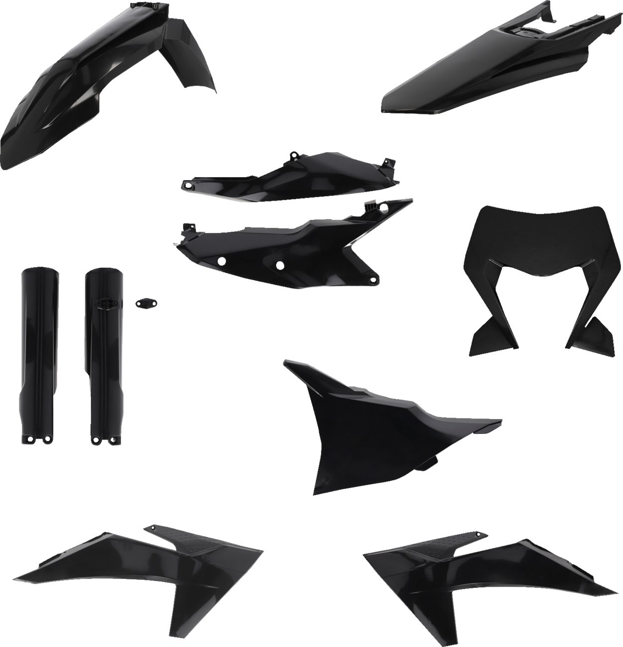 ACERBIS Full Body Kit - Black / KTM / EX/XC/XW '24-'25 1403-4438