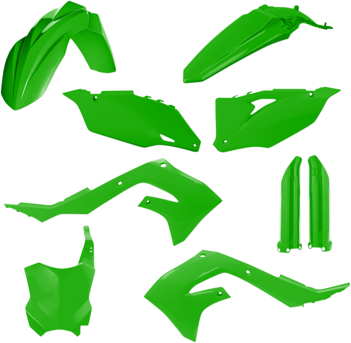 ACERBIS Full Body Kit - Green / Kawasaki / KX '19-'24 1403-2762