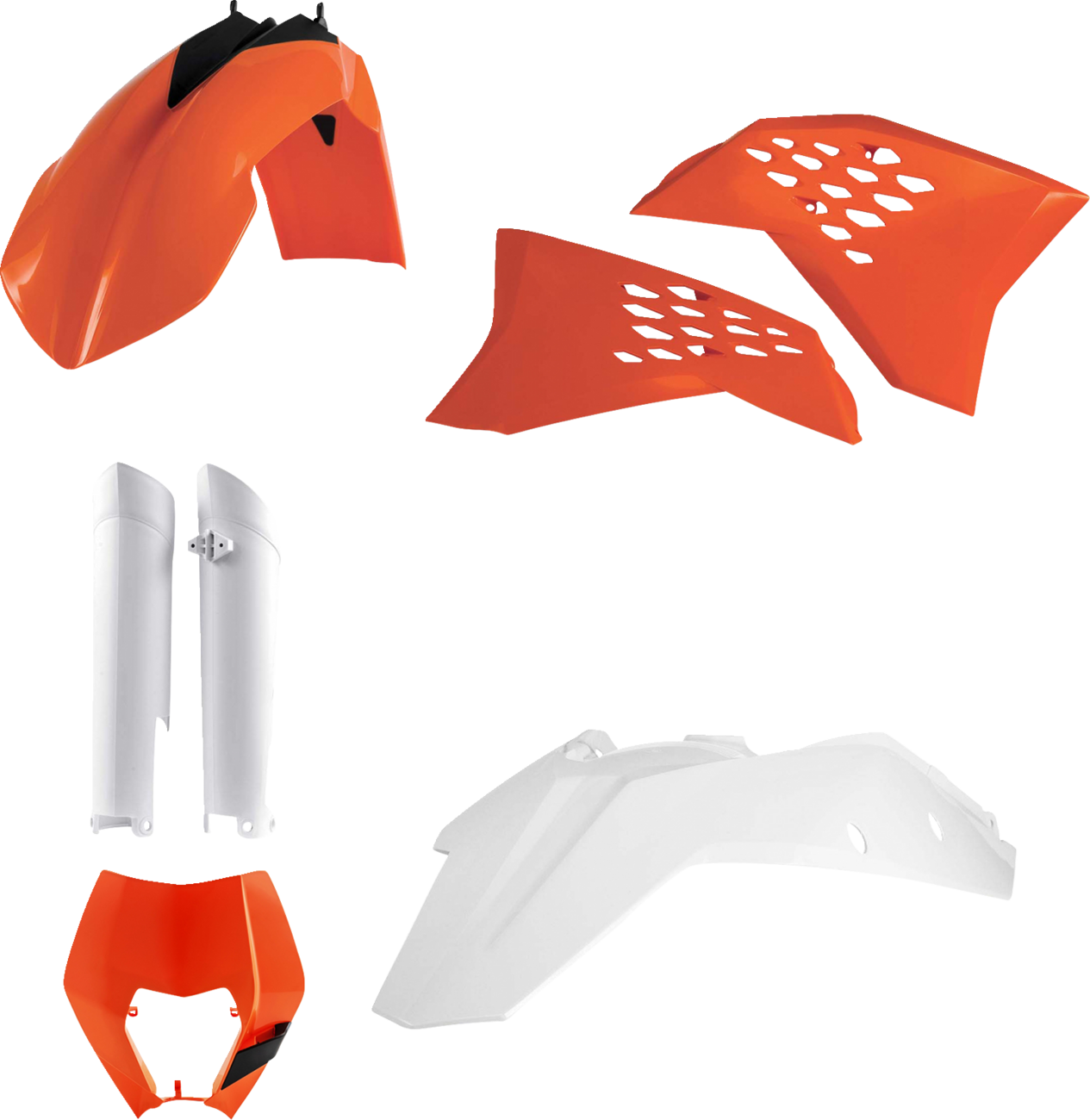 ACERBIS Full Body Kit - OEM Orange/White/Black / KTM / EX/XC '08-'11 1403-1686