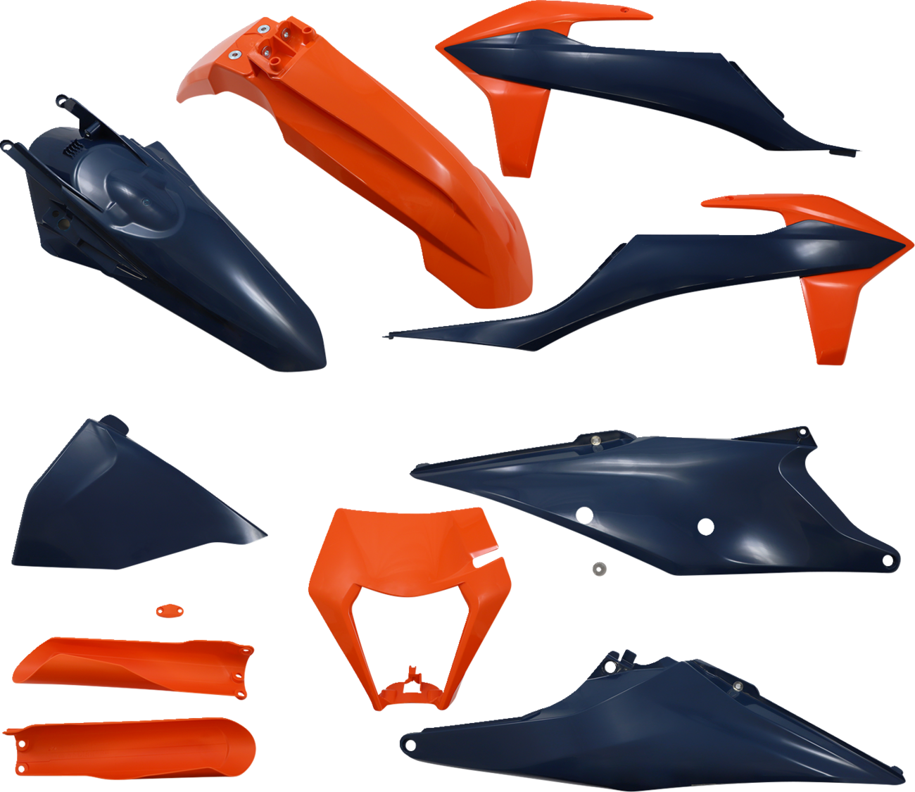 ACERBIS Full Body Kit - Orange/Dark Blue / KTM / EX/XC '20-'23 1403-3587