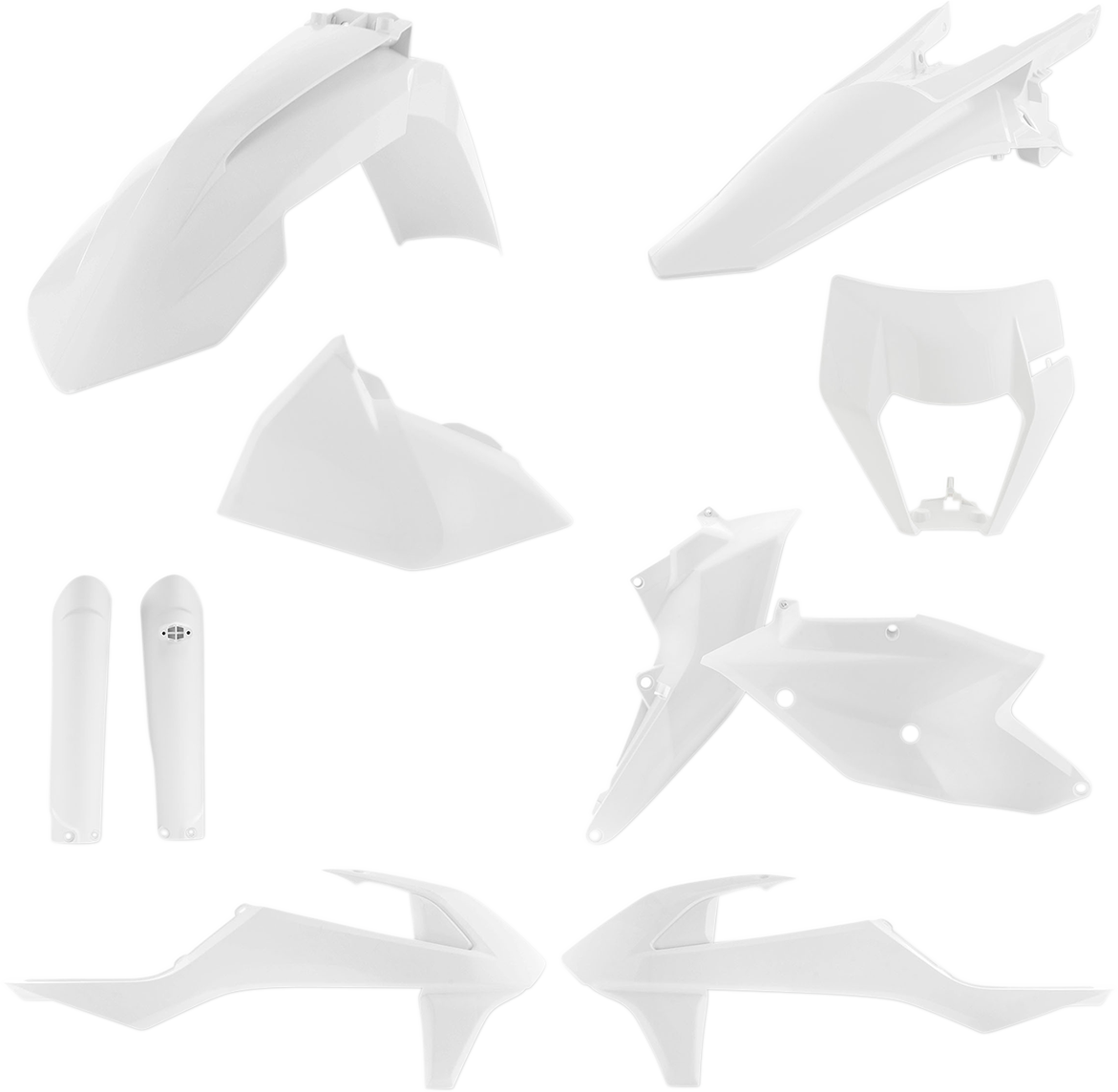 ACERBIS Full Body Kit - White / KTM / EX/XC '17-'19 1403-2784