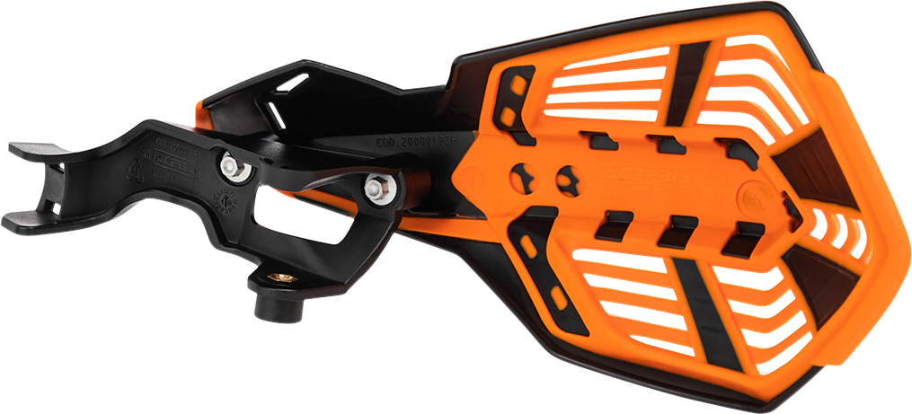 ACERBIS K-Future Handguards - Black/Orange 0635-1701