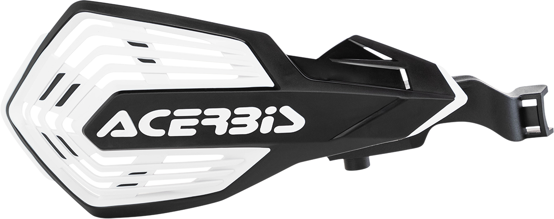 ACERBIS K-Future Handguards - Black/White 0635-1698