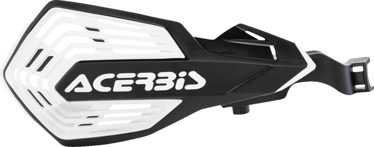 ACERBIS K-Future Handguards - Black/White 0635-2413