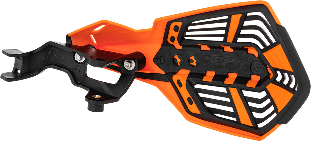 ACERBIS K-Future Handguards - Orange/Black 0635-1700