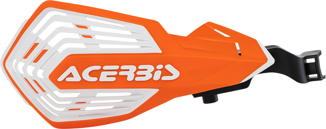 ACERBIS K-Future Handguards - Orange/White 0635-1703