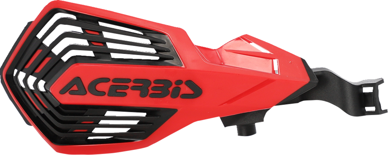 ACERBIS K-Future Handguards - Red/Black 0635-2057