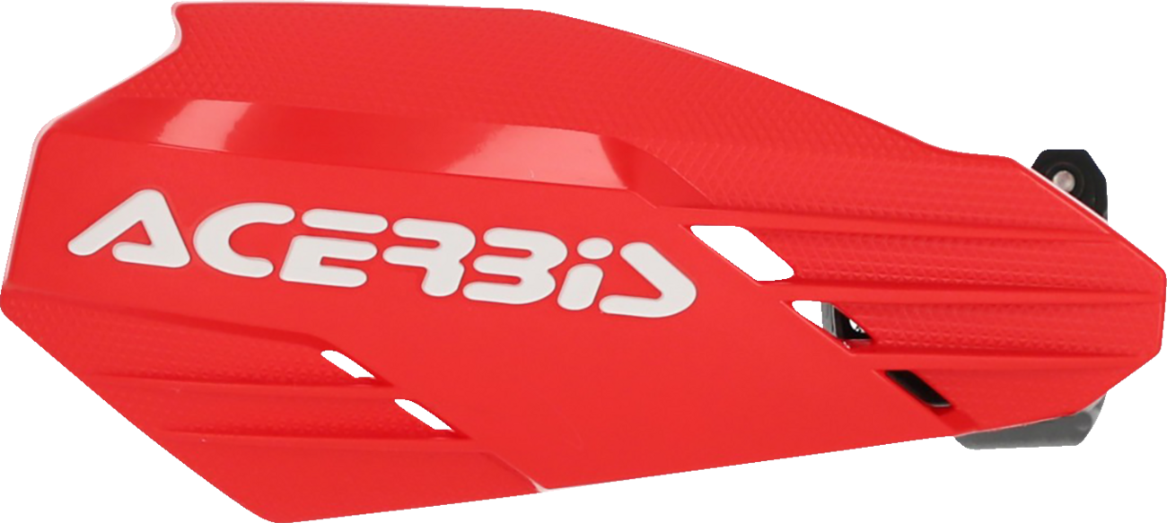 ACERBIS Linear Handguards - Red/White 0635-2418