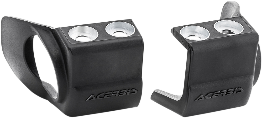 ACERBIS Shoe Protectors for Inverted Forks - Black 0412-0453