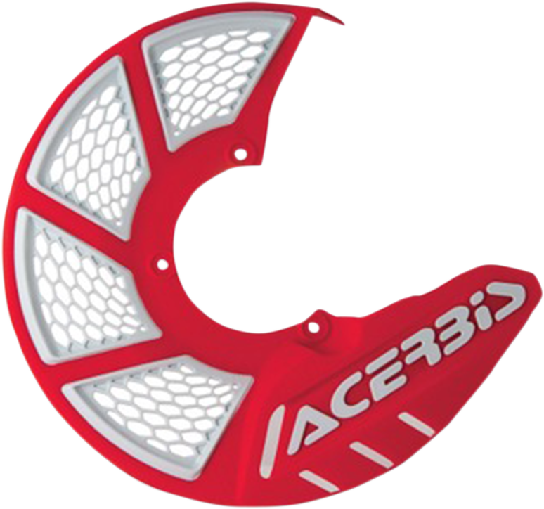 ACERBIS X-Brake Disc Cover - Red/White 0520-1554