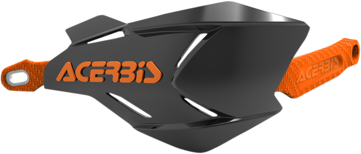 ACERBIS X-Factory Handguards - Black/Orange 0635-1435