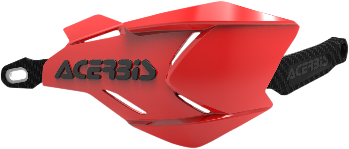 ACERBIS X-Factory Handguards - Red/Black 0635-1437