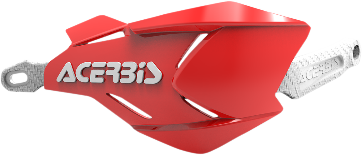ACERBIS X-Factory Handguards - Red/White 0635-1431