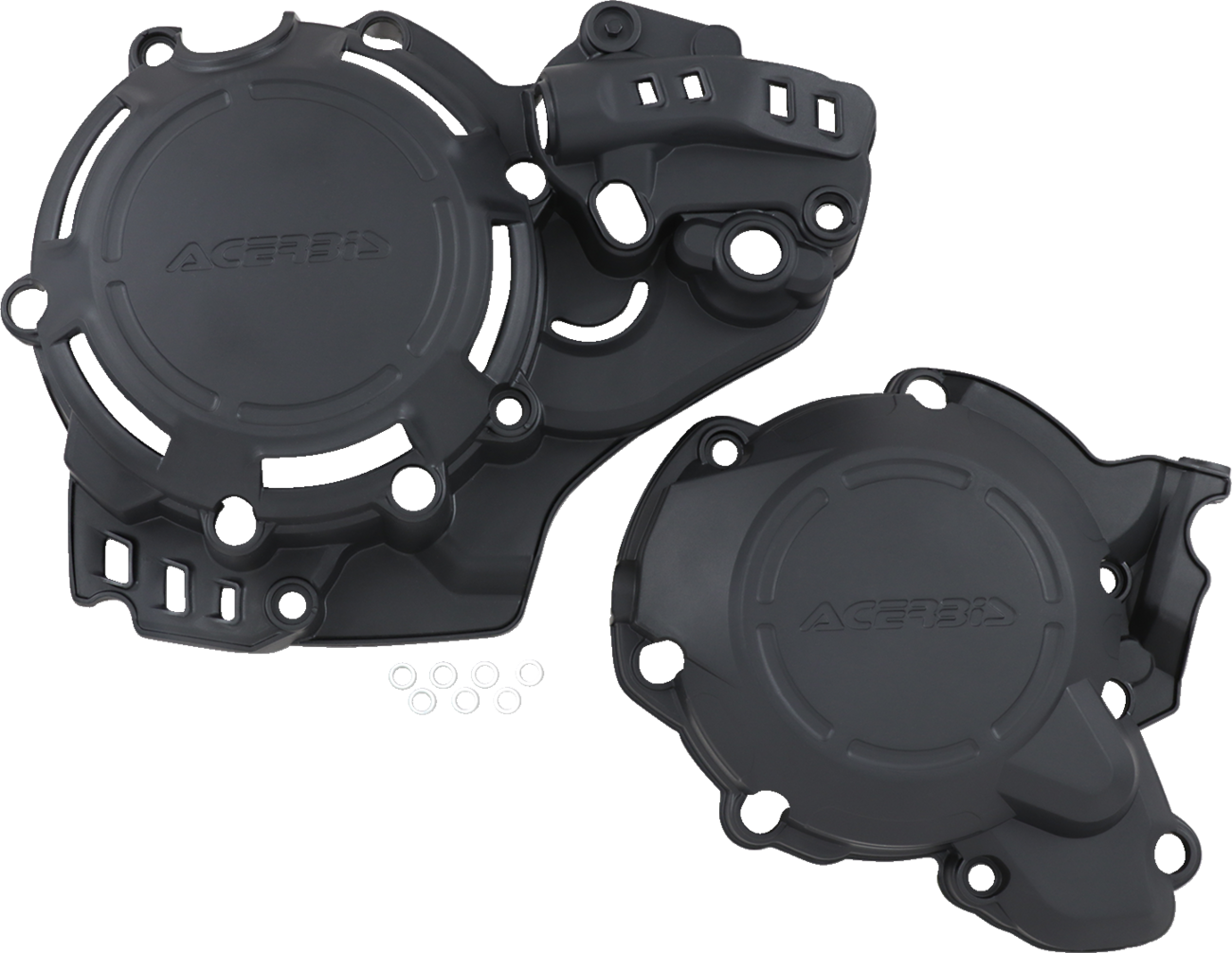 ACERBIS X-Power Cover Kit - Black / Gas Gas/Husqvarna/KTM 0940-1764