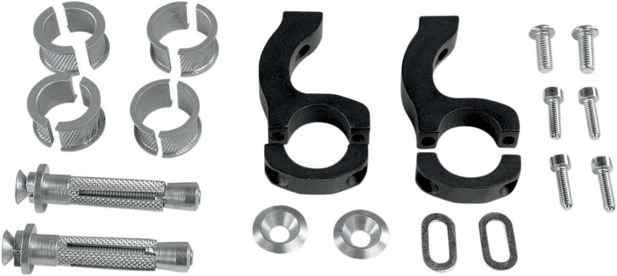 ACERBIS X-Strong Handguard Mount Kit - Black 0635-0914