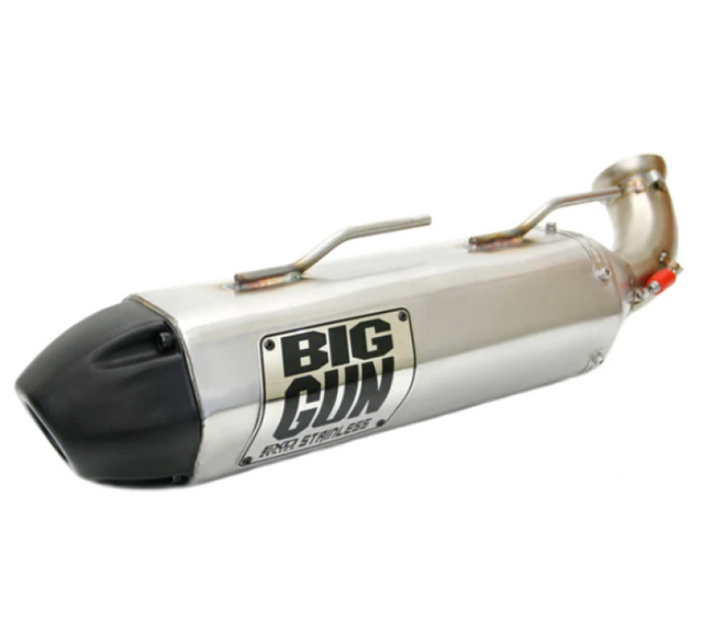 14-7642 Big Gun 17-19 Polaris Sportsman XP 1000 TOURING EXO Stainless Slip On Exhaust