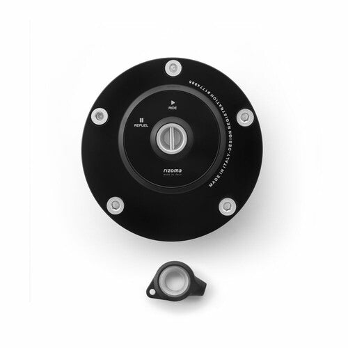Rizoma Fuel Tank Locking Cap - Gas Black/black Hon - TF021B
