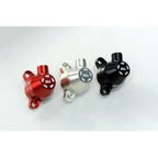 AELLA Aluminum EVO Contrast Cut Ducati Clutch Slave Cylinder - 28 or 30 mm Diameter