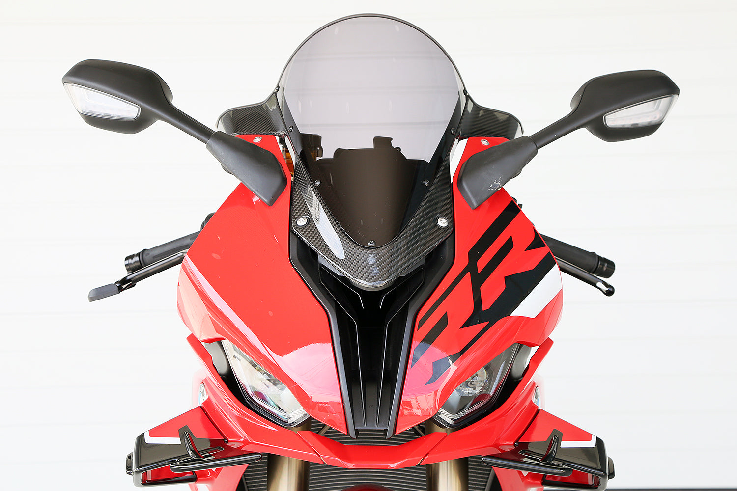 AELLA Carbon Fiber Trim Racing Windscreen For the BMW S1000RR (2019+) and M1000RR (21-22)