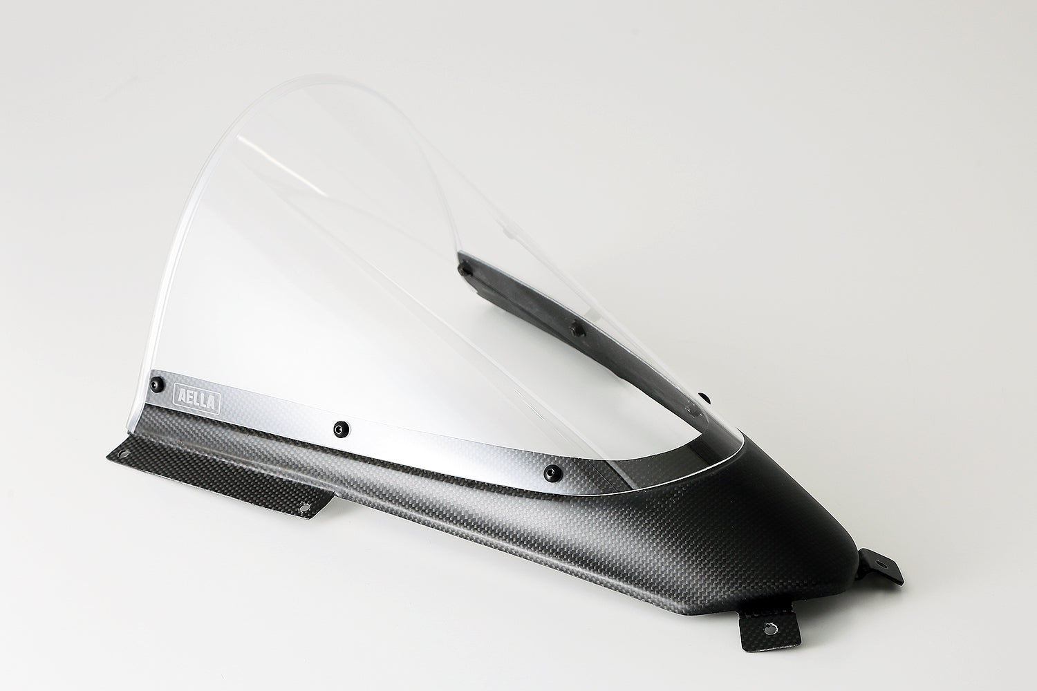 AELLA Carbon Fiber Trim Racing Windscreen For the Ducati Panigale V4 R (19-24) and V4 / S / SP (20-24)