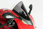 AELLA Carbon Fiber Trim Racing Windscreen For the Ducati Panigale V4 R (19-24) and V4 / S / SP (20-24)