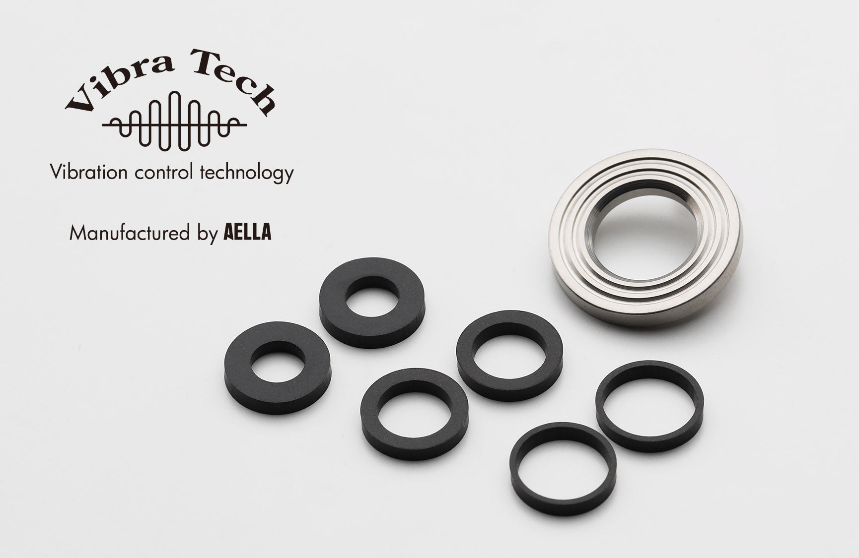 AELLA Handlebar Vibration Damper kit - 22mm Diameter 3mm Thick